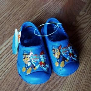 Toddler boys size 5/6 Paw Patrol shoes.